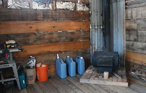 Winter Heating for Off-Grid Cabin for $300